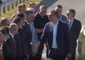Vučić na Moravskom koridoru