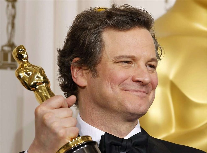 Colin Firth pijany. Zgubił Oscara