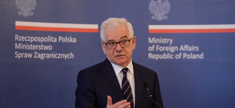 Jacek Czaputowicz o słowach prezydenta i o orzeczeniu TSUE