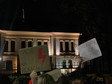 Protest przed Trybunałem Konstytucyjnym 1 listopada 2021 r.
