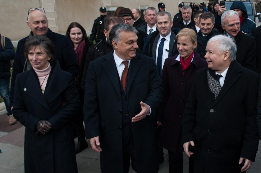 Jarosław Kaczyński spotkał się z Viktorem Orbanem