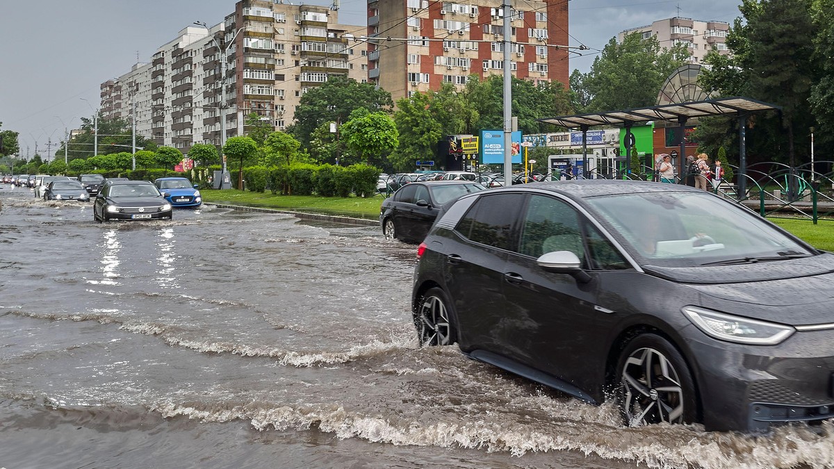 Ilustracija: poplave u Rumuniji