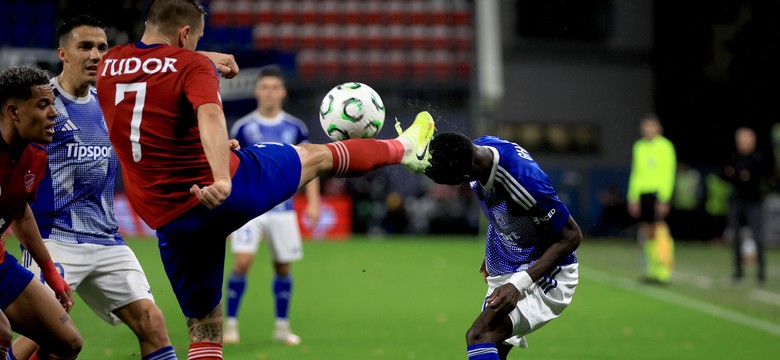 Liga Konferencji. Raków Częstochowa w ostatniej minucie uratował punkt w Ołomuńcu