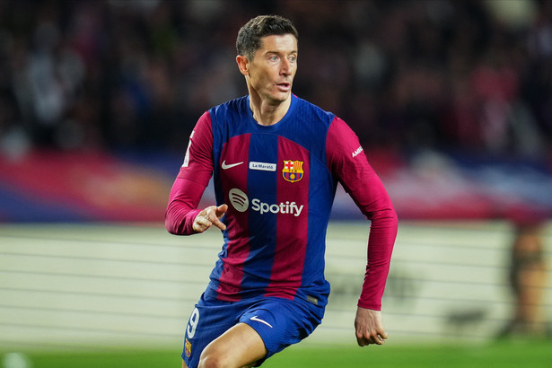 Robert Lewandowski w barwach FC Barcelony