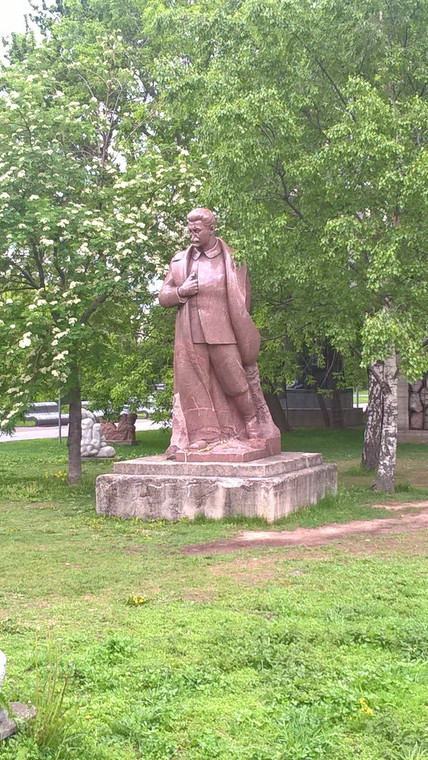 Pomnik Józefa Stalina w Moskwie - dziś to część ekspozycji "pomników niechcianych"