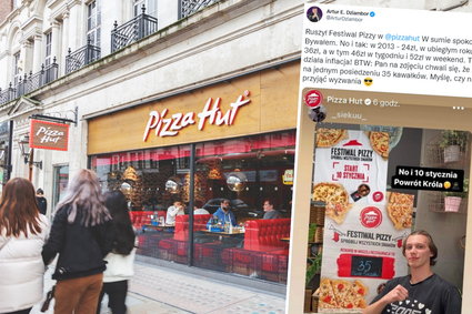 Drożyzna dotarła na Festiwal Pizzy w Pizza Hut. Klienci nie kryją oburzenia