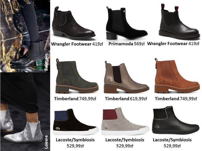 Modne buty na sezon jesień/zima 2017/2018