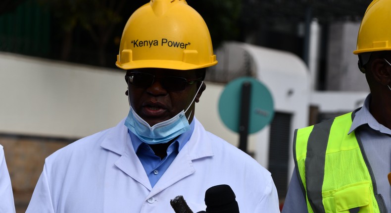 Kenya Power’s Managing Director & CEO, Bernard Ngugi