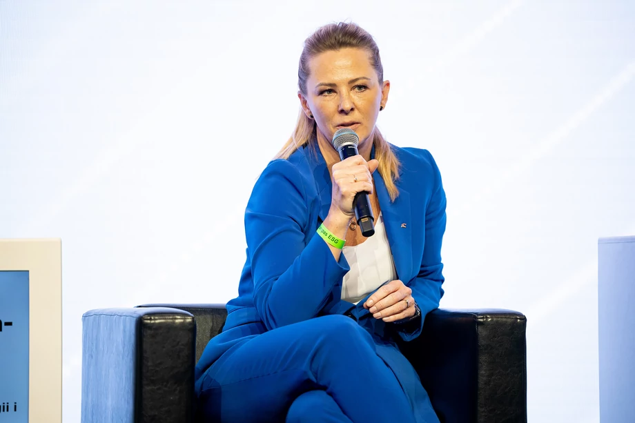 Iwona Waksmundzka-Olejniczak, członek zarządu ds. strategii i zrównoważonego rozwoju w ORLEN S.A.,  I Kongres Kompas ESG
