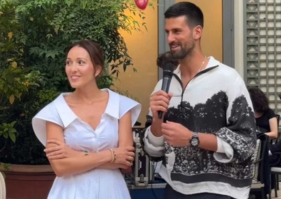 Jelena i Novak Đoković u Francuskoj