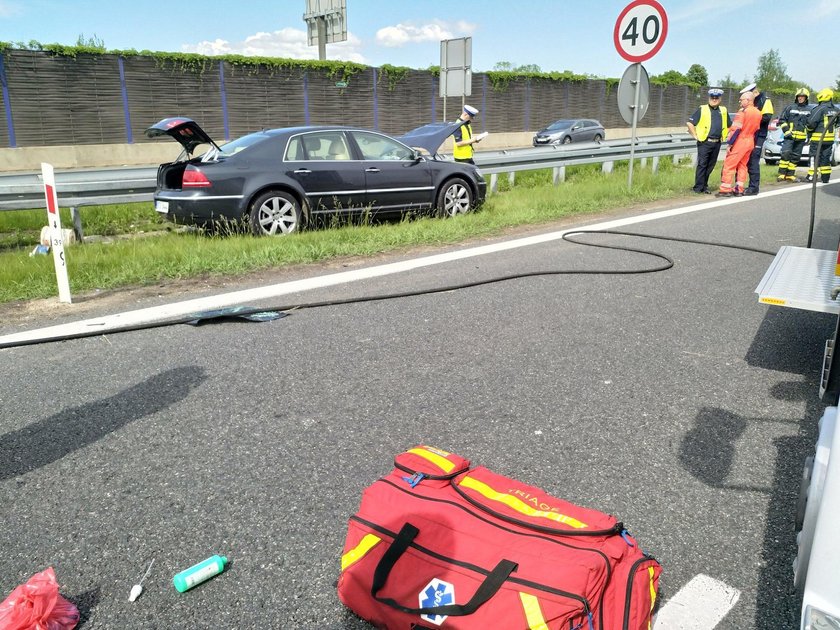 Karambol na A4. Nie żyje jedna osoba