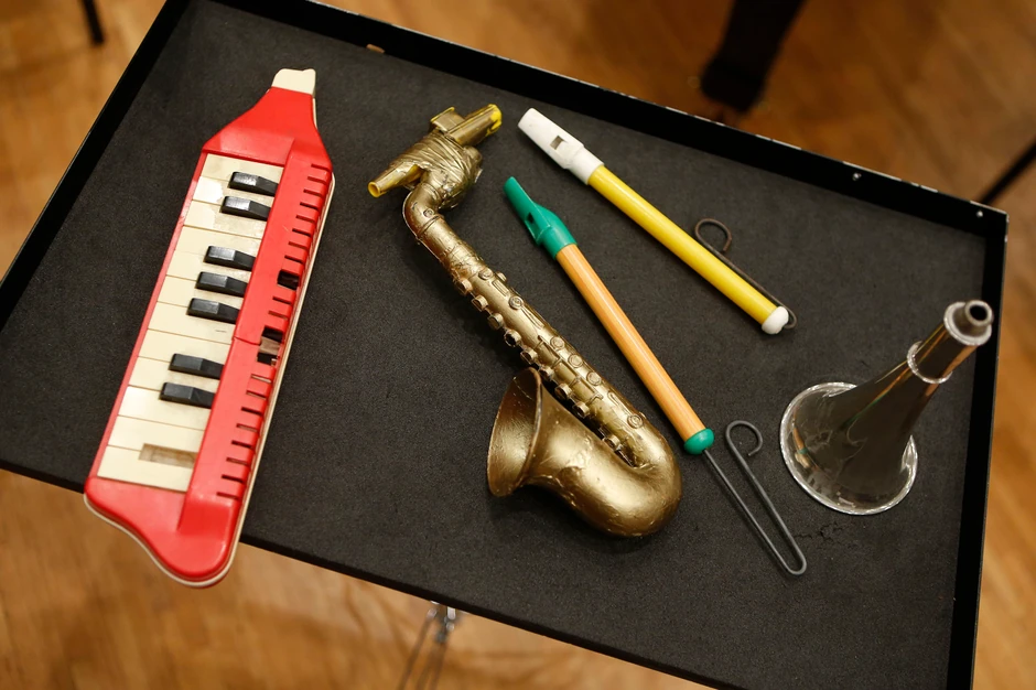 Dečji instrumenti koji će biti korišćeni na koncertu