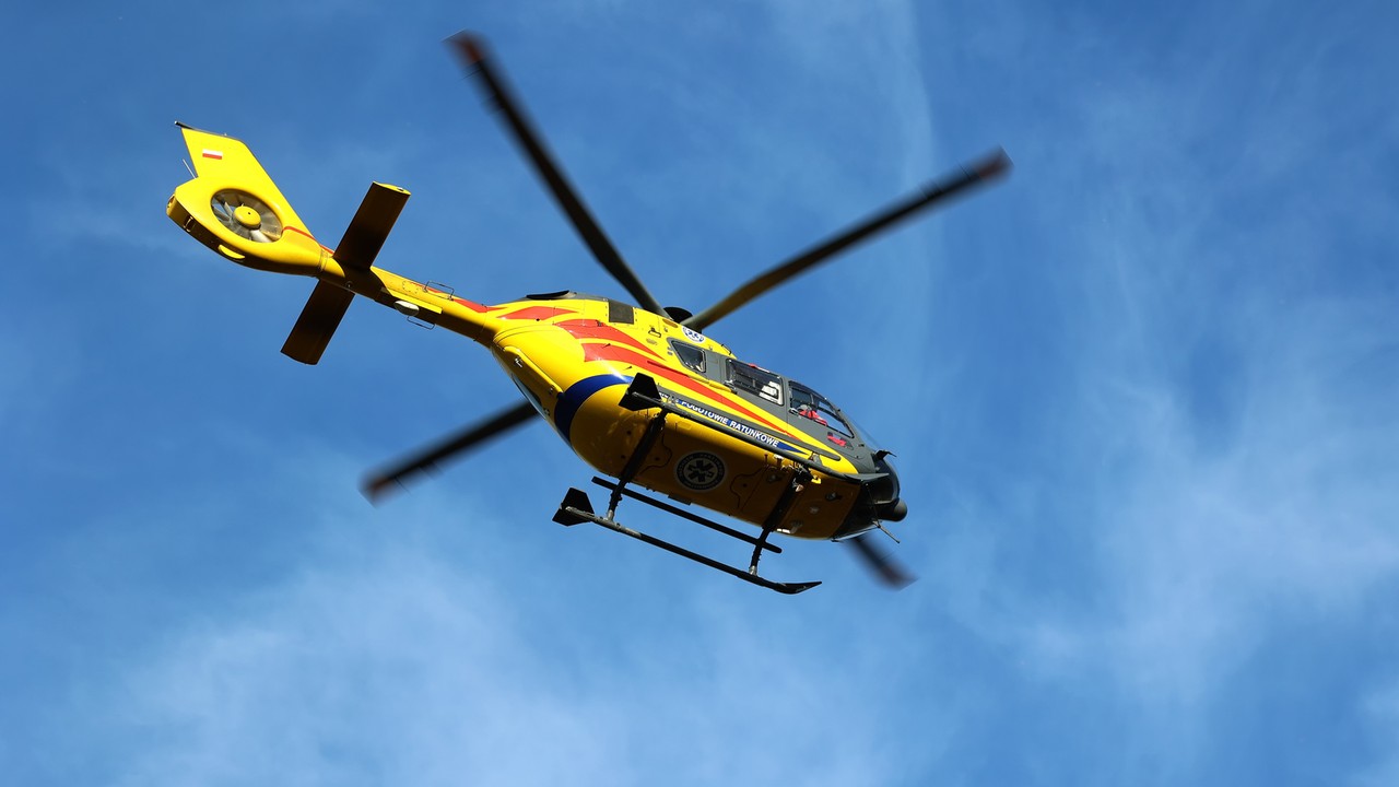 Awaria śmigłowca ratunkowego na A1. Ruch wstrzymany