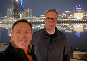 Aleksandar Vučić i Siniša Mali