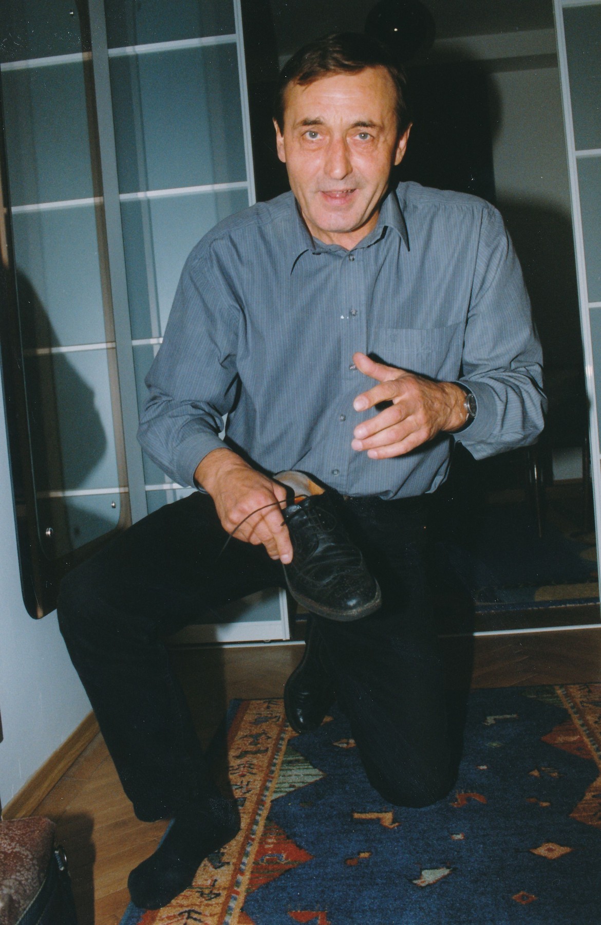 Slovenský herec Michal Dočolomanský.