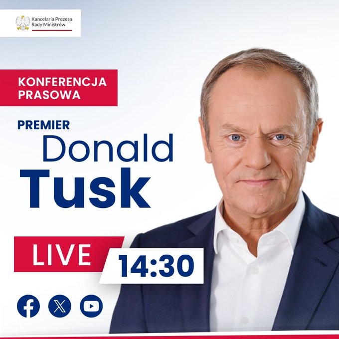 Konferencja Donalda Tuska