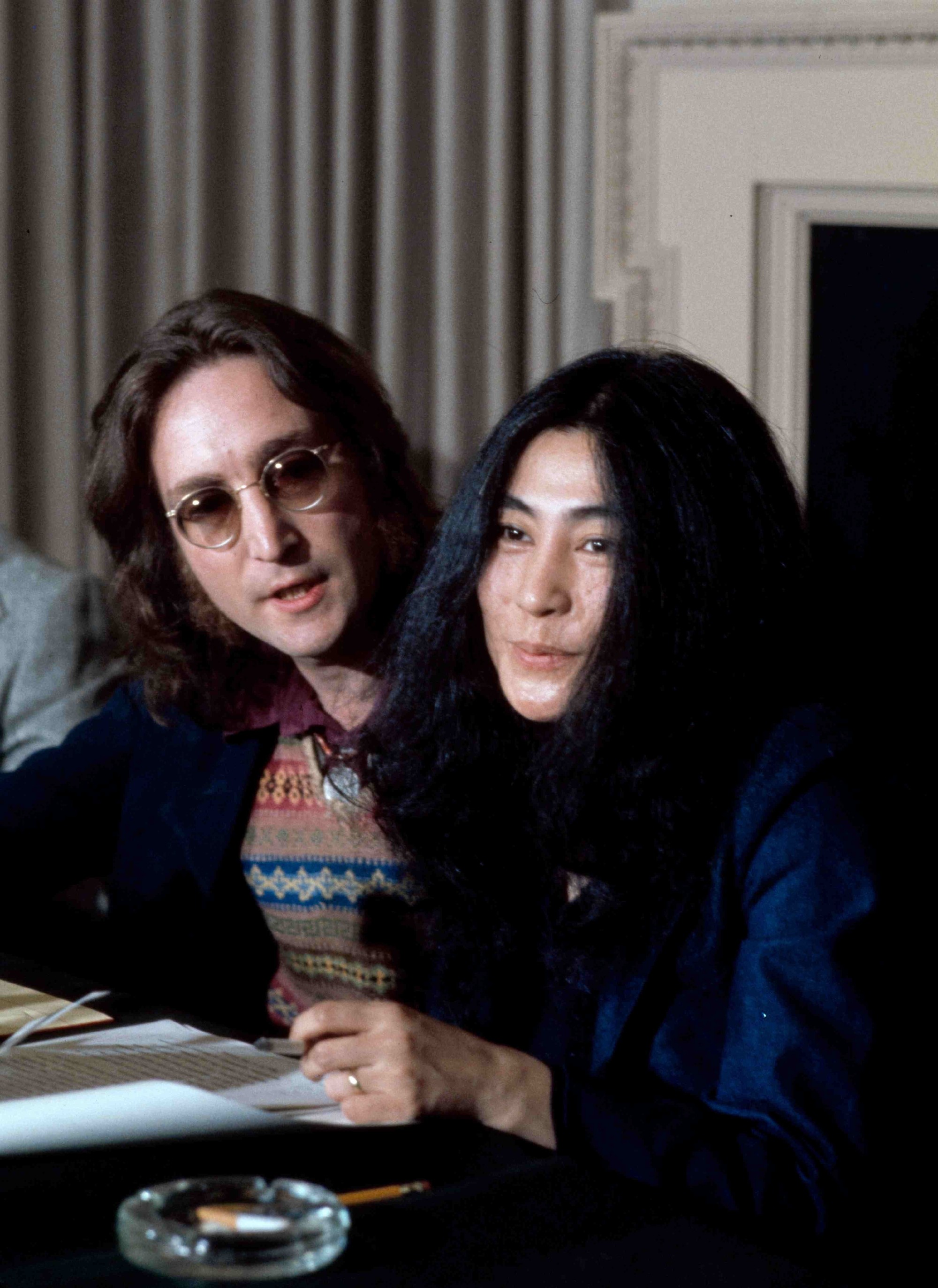 John Lennon a Yoko Ono