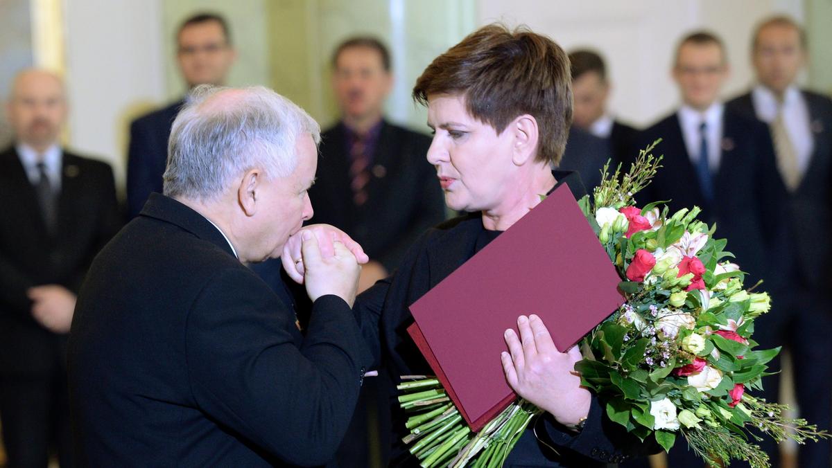 Beata Szydło, Jarosław Kaczyński