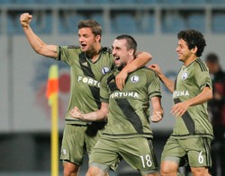 Liga Europy: Legia wygrała w Kijowie z Zorią i jest blisko awansu