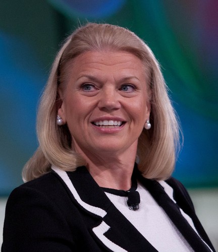 <b>Virginia Rometty</b> - prezes i CEO IBM-a (15 miejsce na liście)
