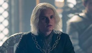Tom Glynn-Carney as Aegon Targaryen in season two, episode four of House of the Dragon.Ollie Upton/HBO