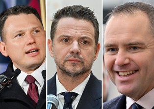 Trzaskowski jak Komorowski? Poparcie dla kandydata KO gwałtownie spada