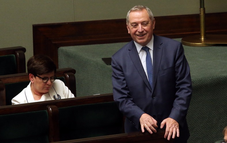 Beata Szydło i Henryk Kowalczyk w Sejmie, 20.07.2018