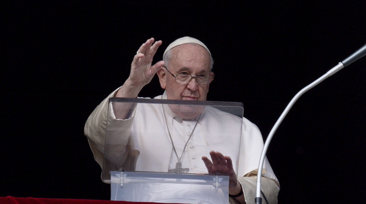 Ferenc pápa szerint a karácsony nem egy király születéséről szól / Fotó: MTI/EPA