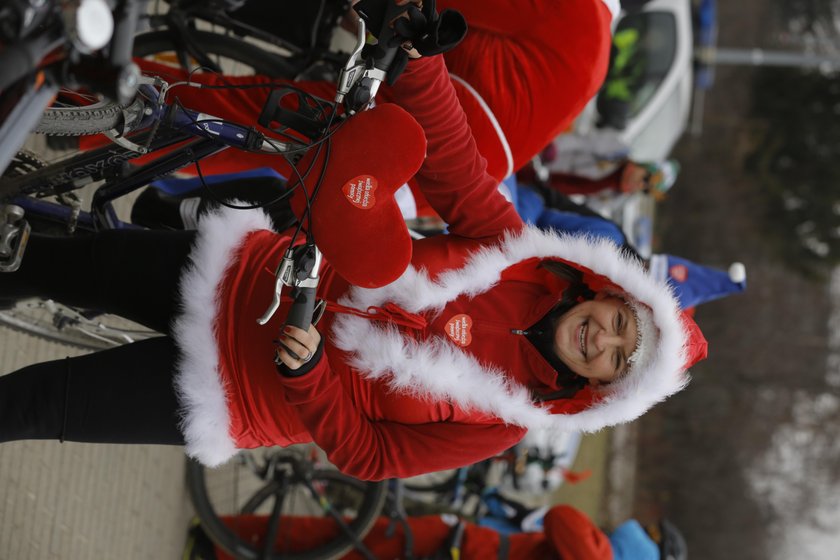 Mikołaje na rowerach 2018