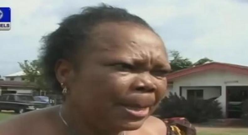 A 52-year-old woman, Mrs. Esther Akunmade (pictured) has been arrested by men of the Nigeria Security and Civil Defence Corp for allegedly running a baby factor in Imo State.