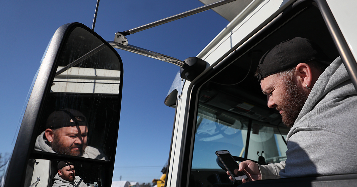 A trucking company's net income plunged from $2.5 million to $1,000 ...
