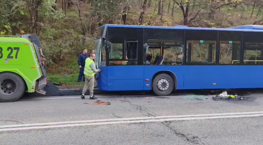 Saobraćajna nesreća na Obrenovačkom putu