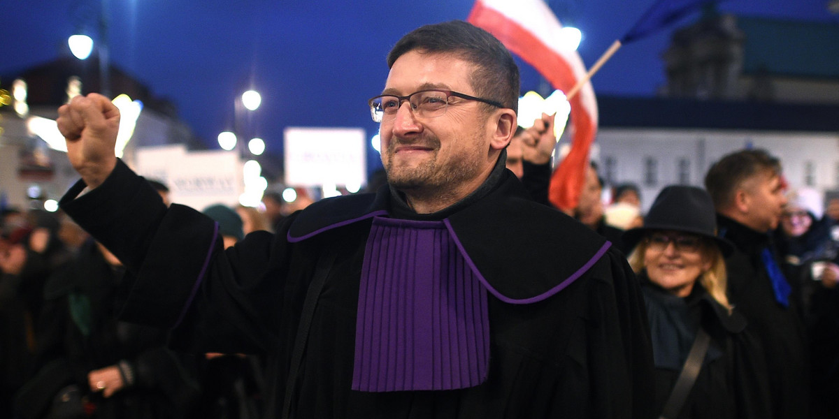 Sędzia Paweł Juszczyszyn przyjedzie do Warszawy