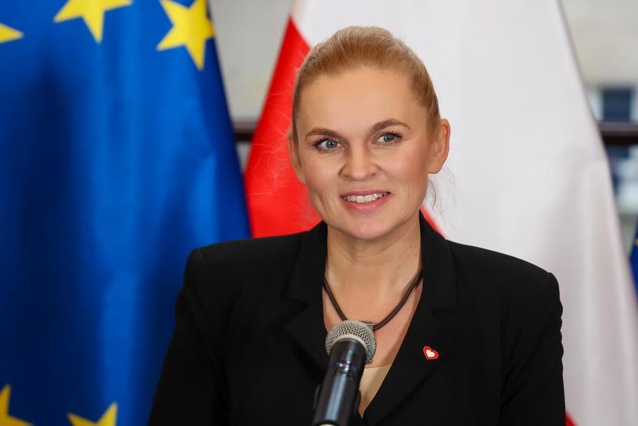 Barbara Nowacka, ministra edukacji w rządzie Donalda Tuska