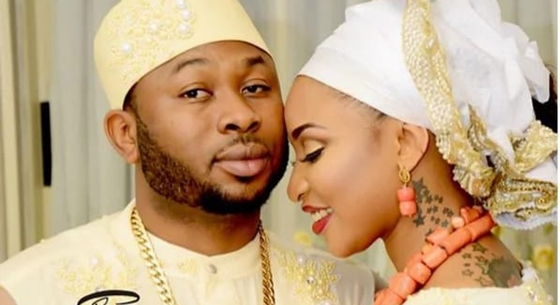 Tonto Dikeh married Oladunni Churchill  in 2015