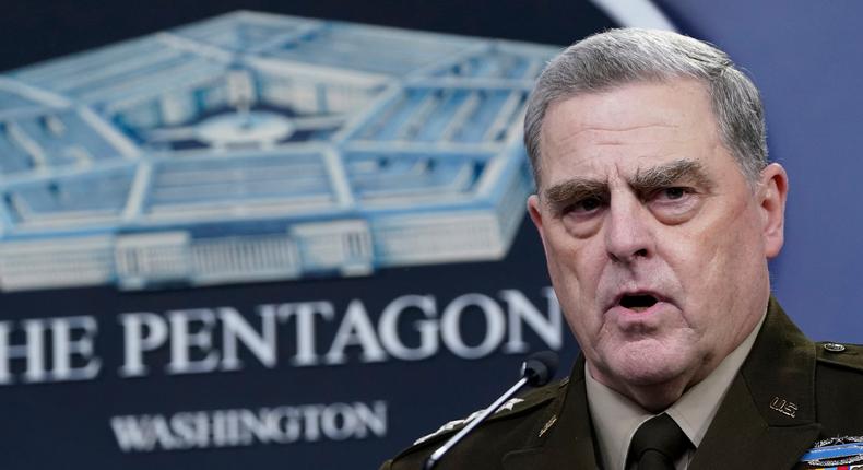 Joint Chiefs of Staff Gen. Mark Milley.AP Photo/Susan Walsh