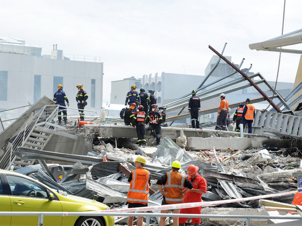 Wciąż rośnie liczba ofiar trzęsienia w Nowej Zelandii