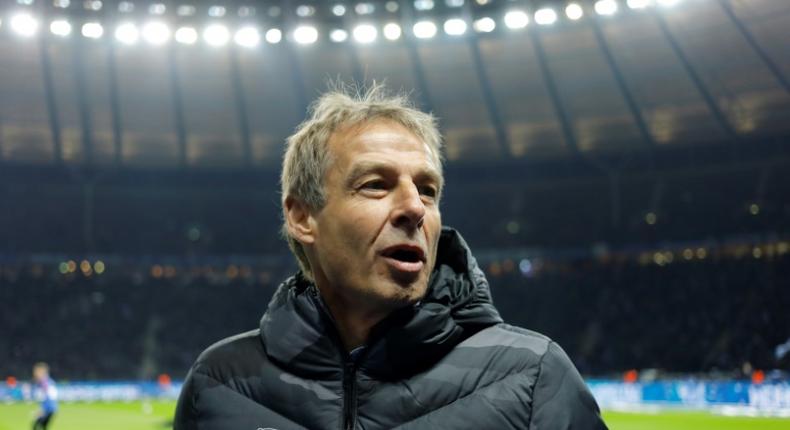 Hertha Berlin coach Jurgen Klinsmann hopes his resurgent side can shock defending champions Bayern Munich in the capital on Saturday