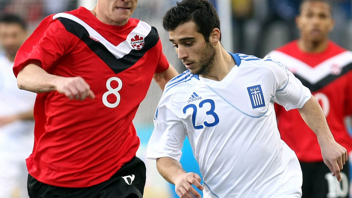 Piłkarska reprezentacja Grecji pokonała 1:0 (0:0) Kanadę w towarzyskim spotkaniu rozegranym na stadionie AEL FC Arena w Larisie.