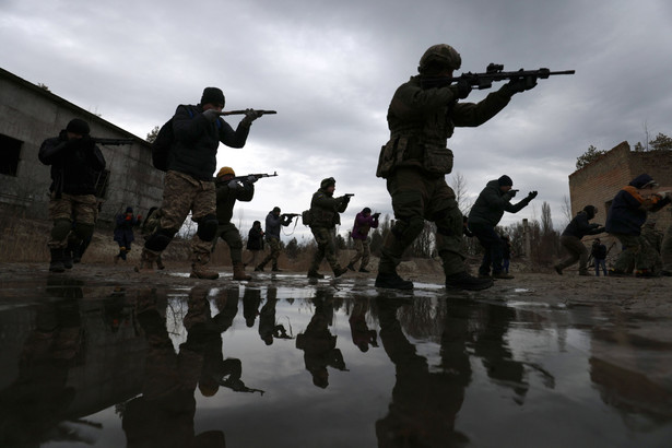 Ukraina. Ćwiczenia wojsk obrony terytorialnej