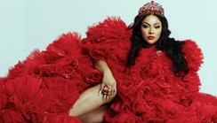 Peter Okoye's wife Lola Omotayo releases stunning photos to celebrate 50th birthday 