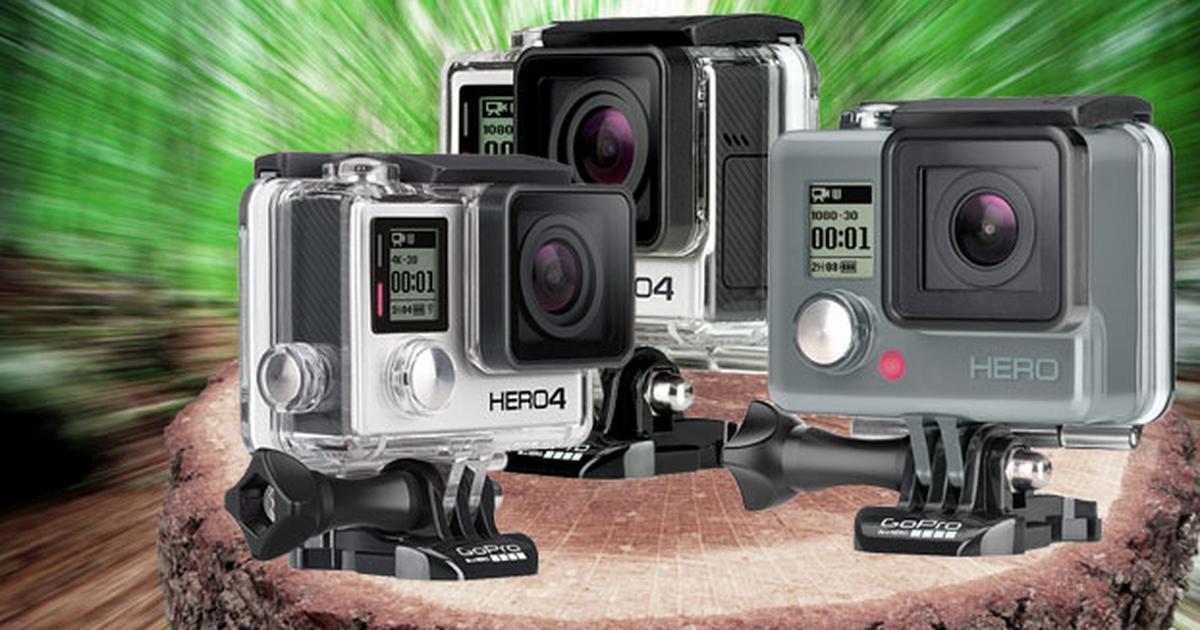 Kamery akcji GoPro - test, opinie, recenzja GoPro Hero4 Black, GoPro Hero4  Silver, GoPro Hero