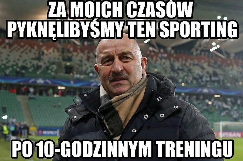 Legia Warszawa w Lidze Europy. Memy po meczu ze Sportingiem