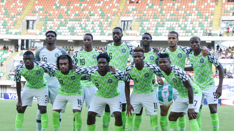 Super Eagles of Nigeria have moved up in the new FIFA Ranking (Twitter/Super Eagles)
