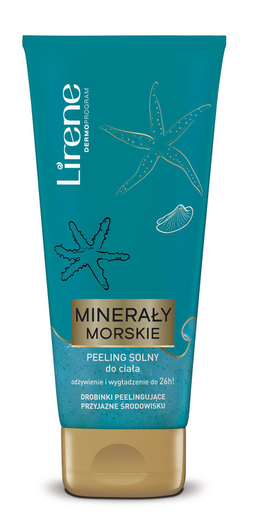 Minerały morskie - peeling solny do ciała Lirene