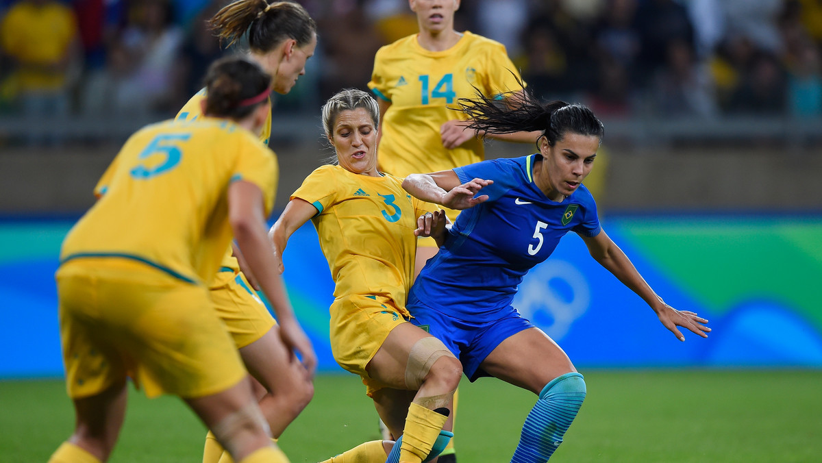 Reprezentacja Brazylii wygrała po rzutach karnych z Australią w ćwierćfinale turnieju piłkarskiego kobiet w ramach igrzysk olimpijskich. W półfinale znalazły się również Kanadyjki.