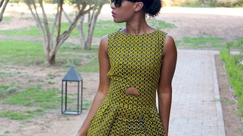 ankara dress styles for slim ladies