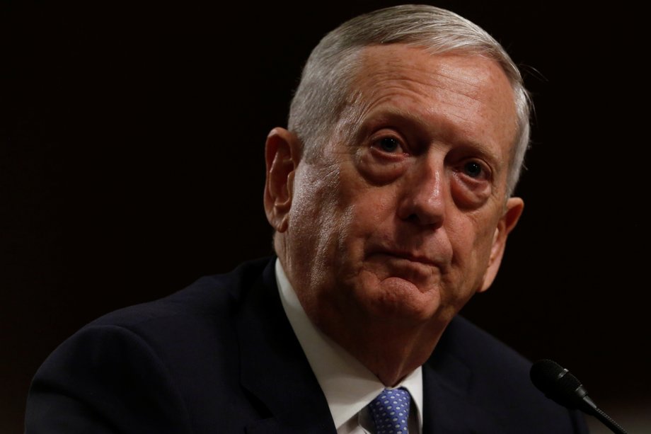 Retired Marine Corps General James Mattis.