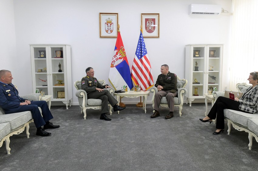 Metju Vudraf u poseti Srbiji