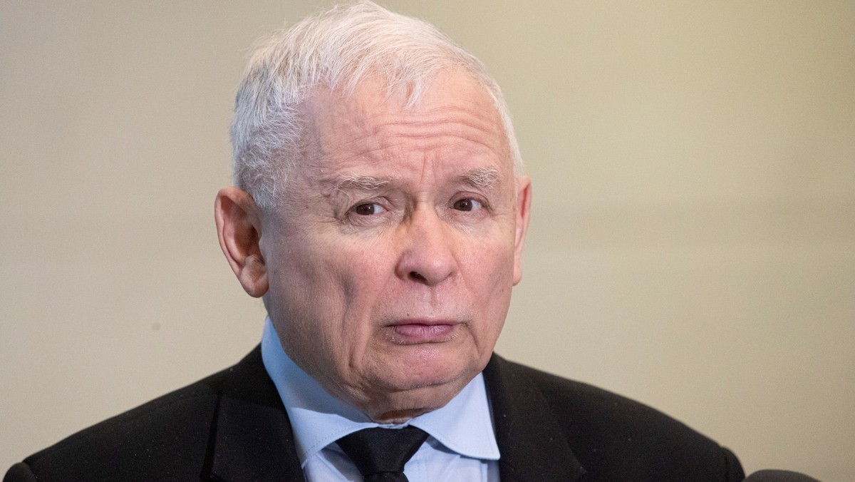 Prezes PiS Jarosław Kaczyński